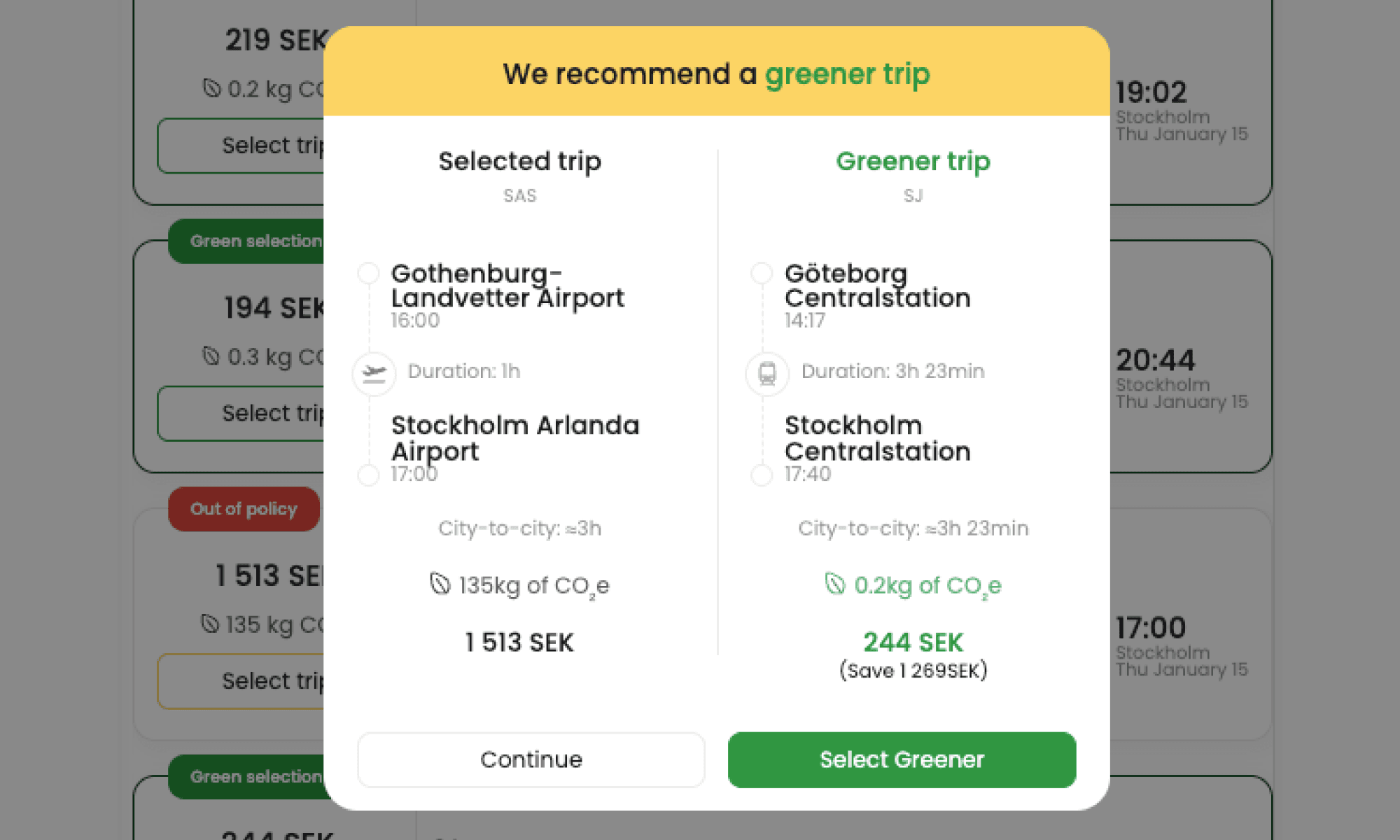 Smarter Travel, Lower Emissions