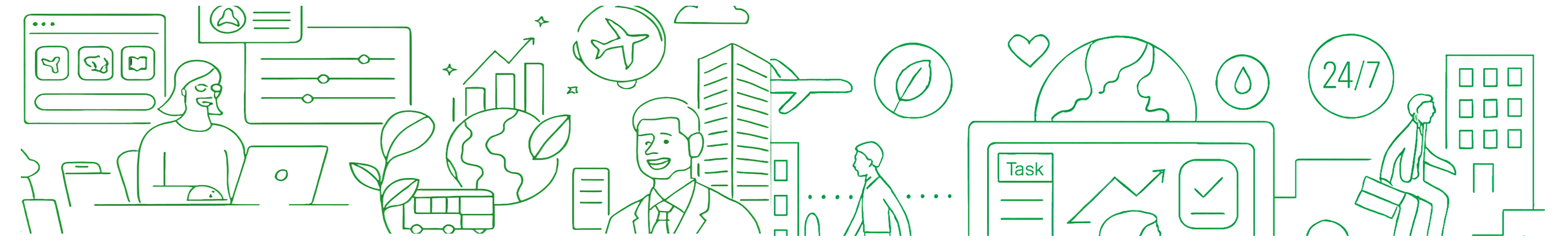 Landing page of the Yehego application